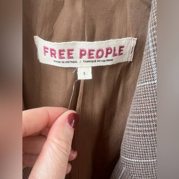 NWOT Free People Papercut Pinstripe Blazer (size S) - Picture 15 of 16